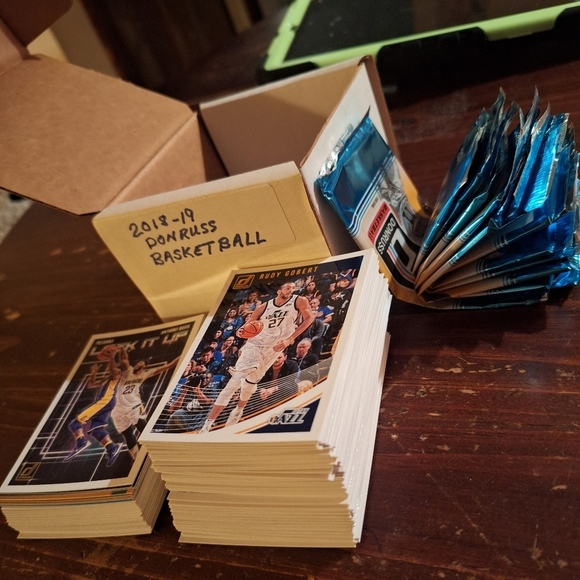 2018-2019 DONRUSS BASKETBALL CARD LOT OF 104 CARDS - Picture 2 of 10